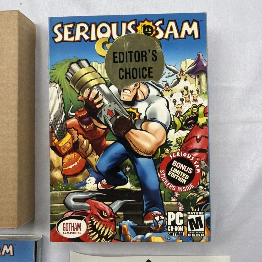 Serious Sam: Gold (PC, 2003) USA VERSION! AUTHENTIC!